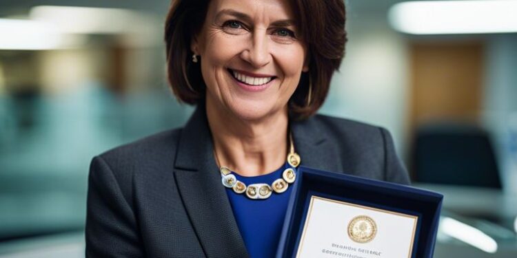 Joanne Roney, the first female chief executive of Manchester City Council, has been appointed CBE for her outstanding services to local government. Her appointment has been met with delight and humility as she expressed her surprise and passion for her work. Roney's journey from leaving school at 16 to becoming a prominent leader in government serves as an inspiring example of determination and dedication. Her words carry a strong message that you can achieve a successful career by working hard, staying true to your values, and loving what you do.